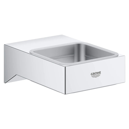 Grohe Selection Cube Holder For Glass, Soap Dish Or Soap Dispenser - 40865