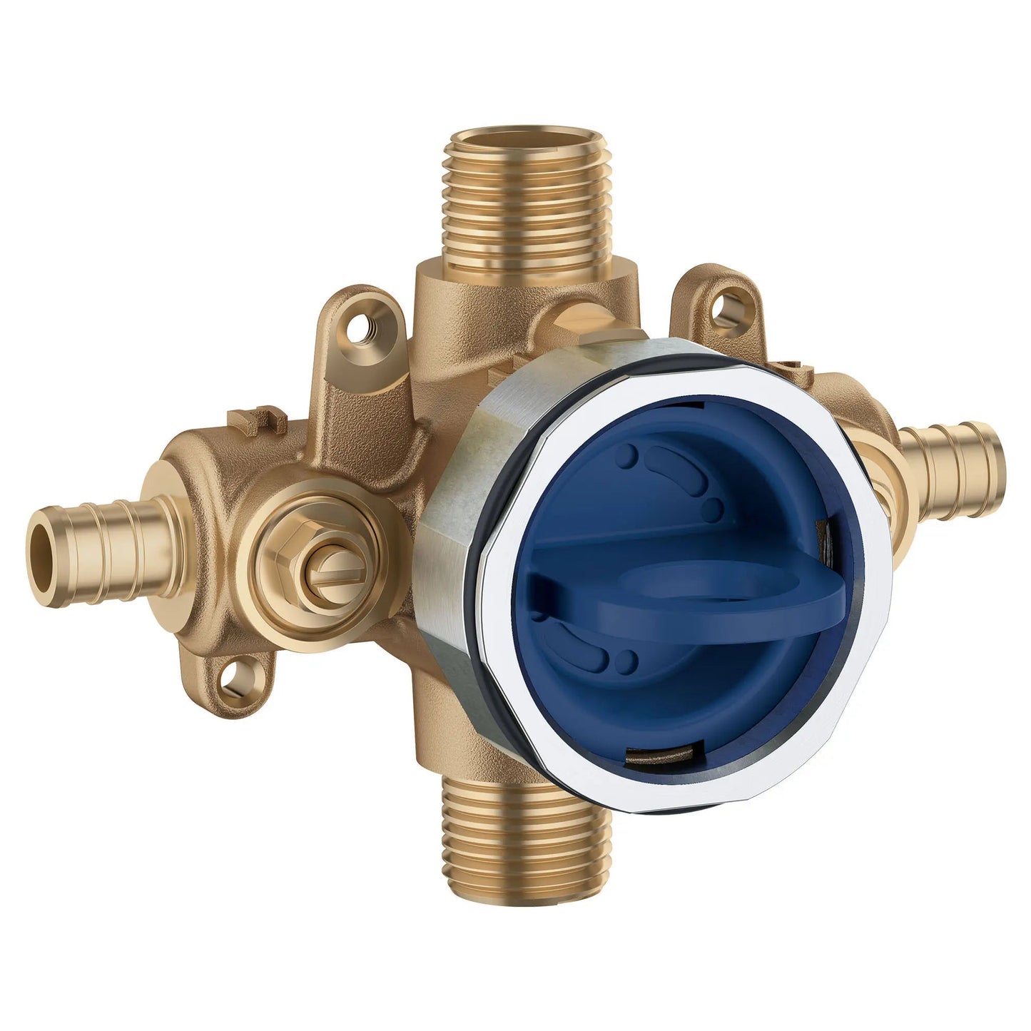 Grohe GrohSafe Pressure Balance Rough-In Valve 1/2" PEX Crimp (ASTM F1960) Inlets - 35111