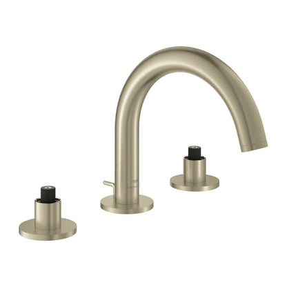 Grohe Atrio New 8-inch Widespread 2-Handle S-Size Bathroom Faucet without Handles, 1.2 GPM