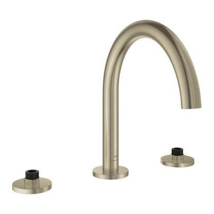 Grohe Atrio New 3-Hole 2-Handle Deck Mount Roman Tub Faucet without Handles - 25273