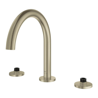 Grohe Atrio New 3-Hole 2-Handle Deck Mount Roman Tub Faucet without Handles - 25273