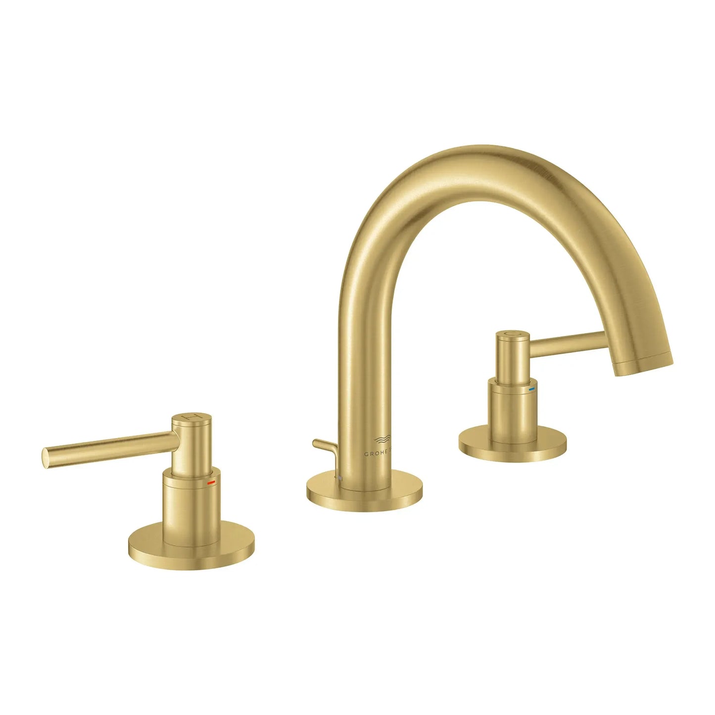 Grohe Atrio New 8-inch Widespread 2-Handle S-Size Bathroom Faucet without Handles, 1.2 GPM