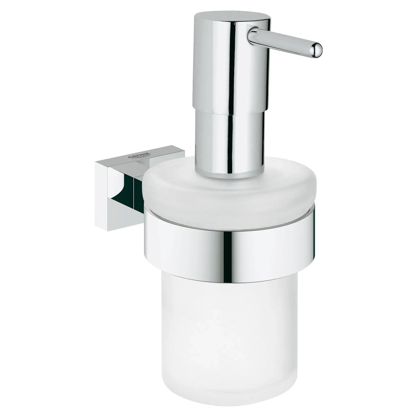 Grohe Essentials Cube Soap Dispenser with Holder - 40756