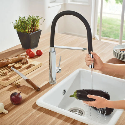 Grohe Concetto Single-Handle Semi-Pro Dual Spray Kitchen Faucet (1.75 gpm) - 31492