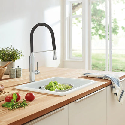 Grohe Concetto Single-Handle Semi-Pro Dual Spray Kitchen Faucet (1.75 gpm) - 31492
