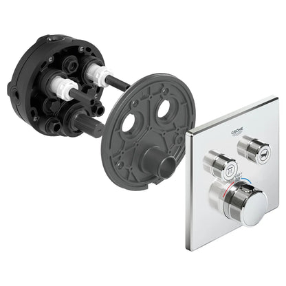 Grohe Grohtherm SmartControl Dual Function Thermostatic Valve Trim - 29141