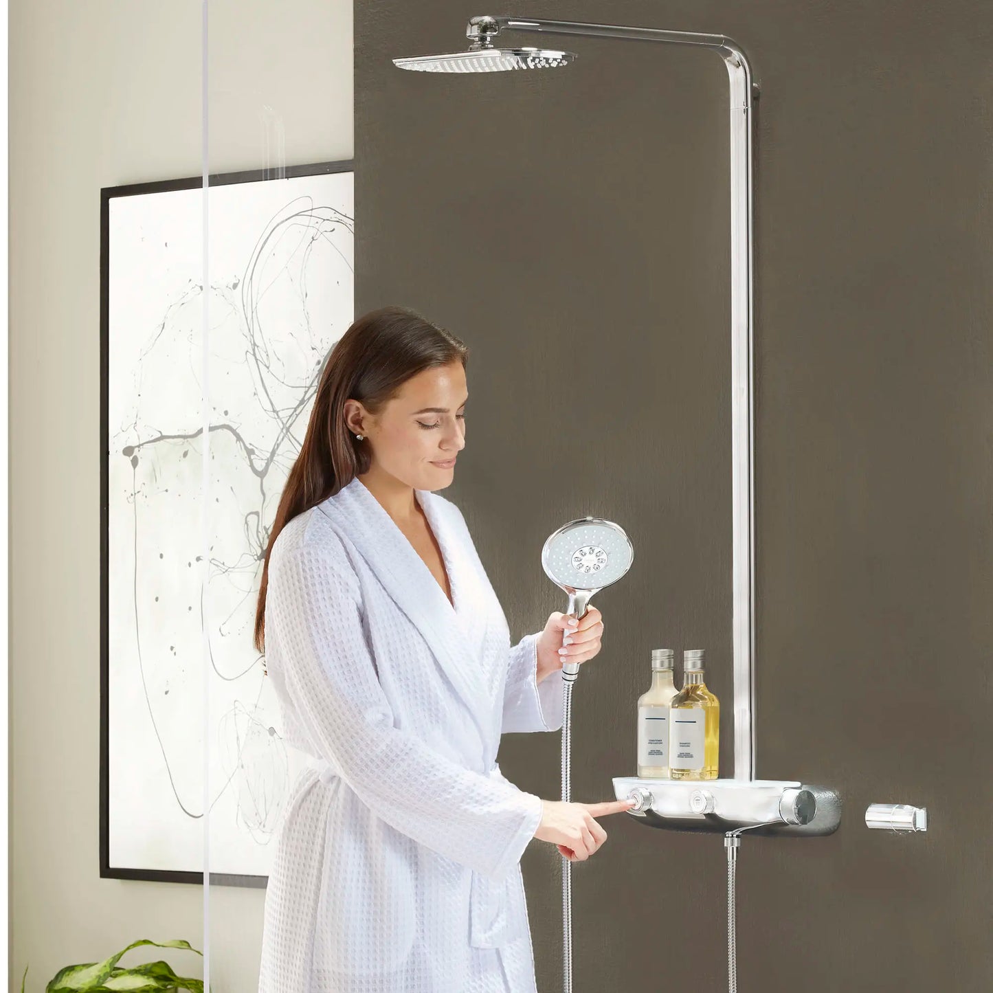 Grohe Rainshower SmartControl Thermostatic Shower System - 26379