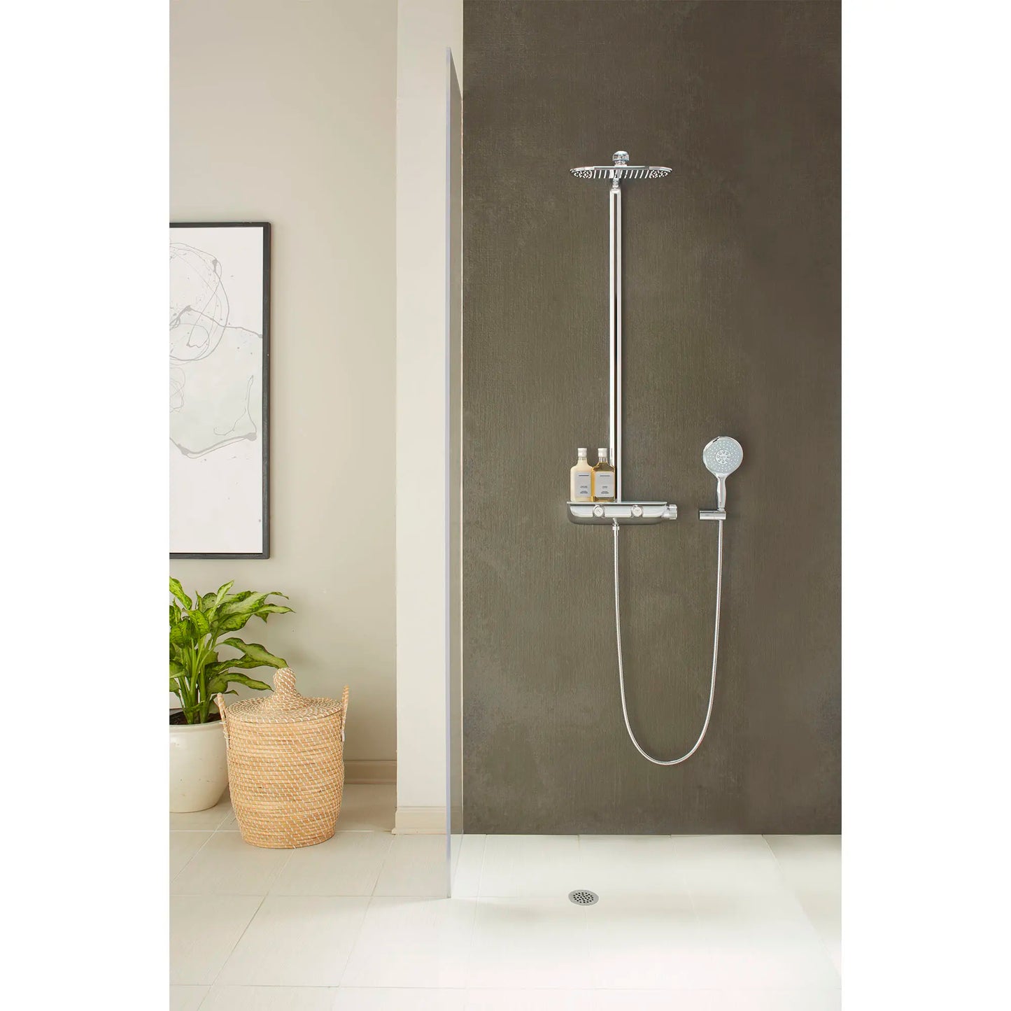 Grohe Rainshower SmartControl Thermostatic Shower System - 26379