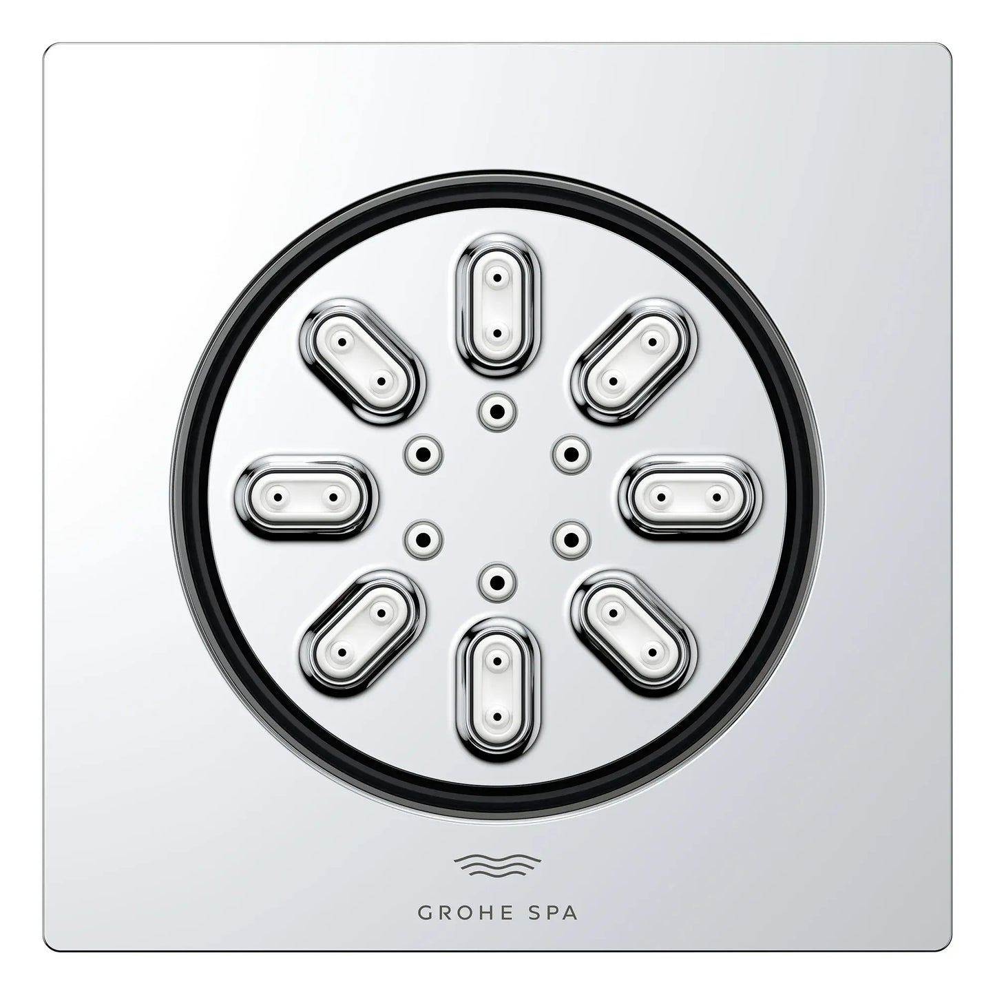 Grohe Rainshower Aqua Body Spray, Square - 2 Sprays, 0.9 GPM (3.4 L/min) - 26845