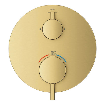 Grohe Atrio New Dual Function 2-Handle Thermostatic Valve Trim - 24361