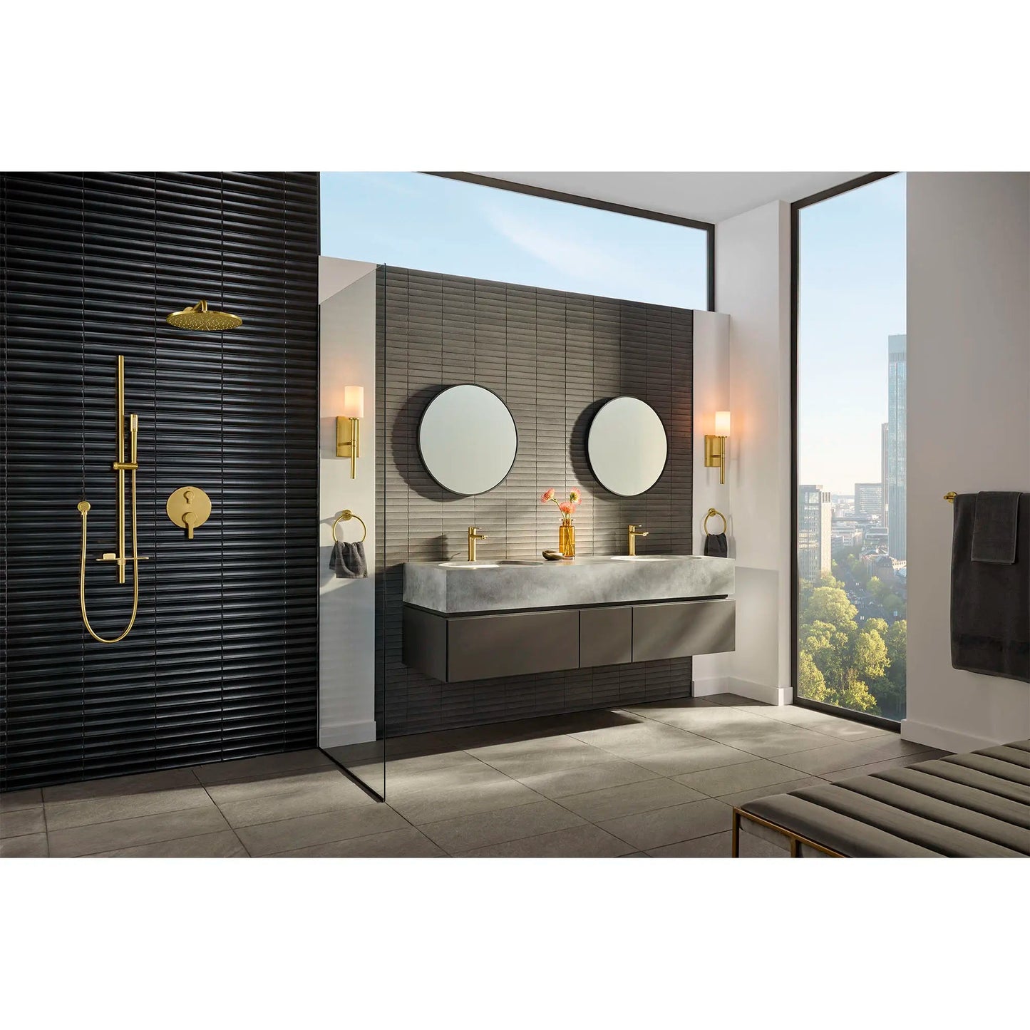 Grohe Rainshower 310 Mono Shower Head, 12" - 1 Spray, 6.6 L/min (1.75 gpm) - 26569