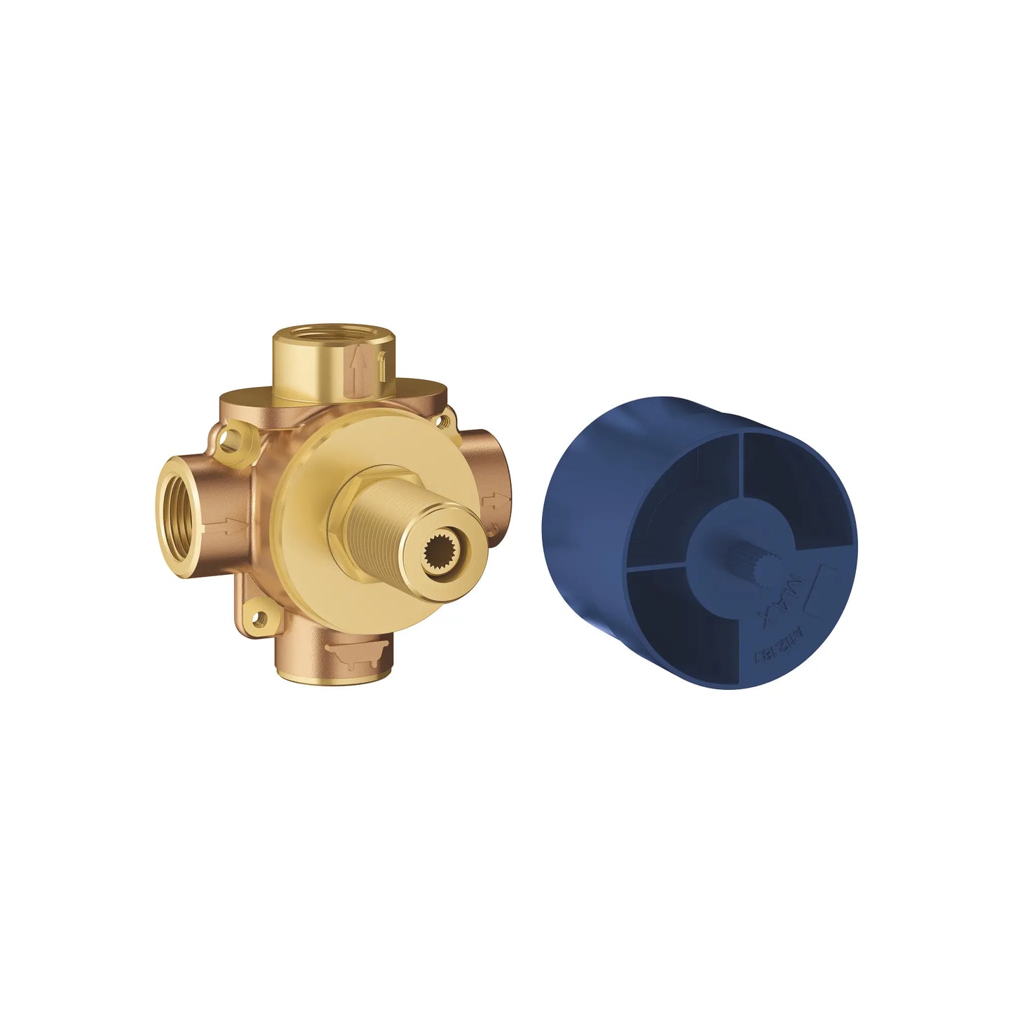 Grohe Non Rapido 3-Way Diverter Rough-In Valve (Shared Functions) - 29903