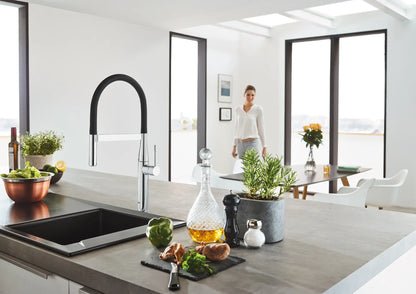 Grohe Essence Single-Handle Semi-Pro Dual Spray Kitchen Faucet (1.75 gpm) - 30295