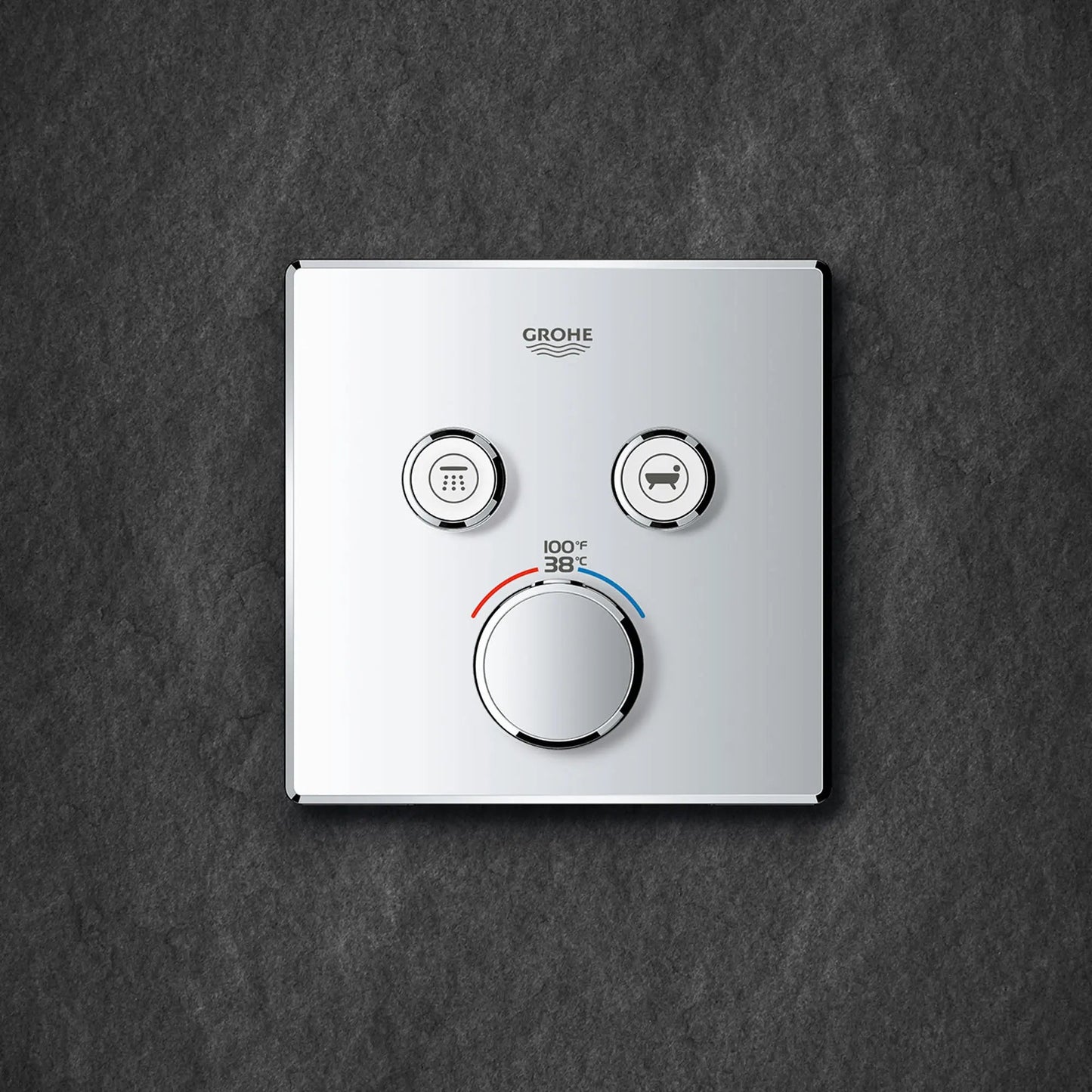 Grohe Grohtherm SmartControl Dual Function Thermostatic Valve Trim - 29141