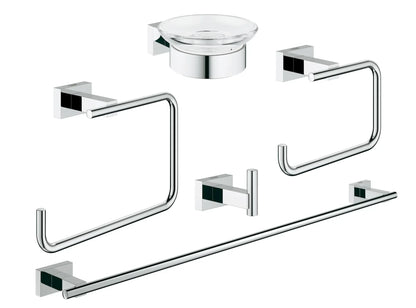 Grohe Essentials Cube 5-in-1 Accessory Set - 40758