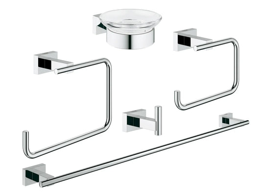 Grohe Essentials Cube 5-in-1 Accessory Set - 40758