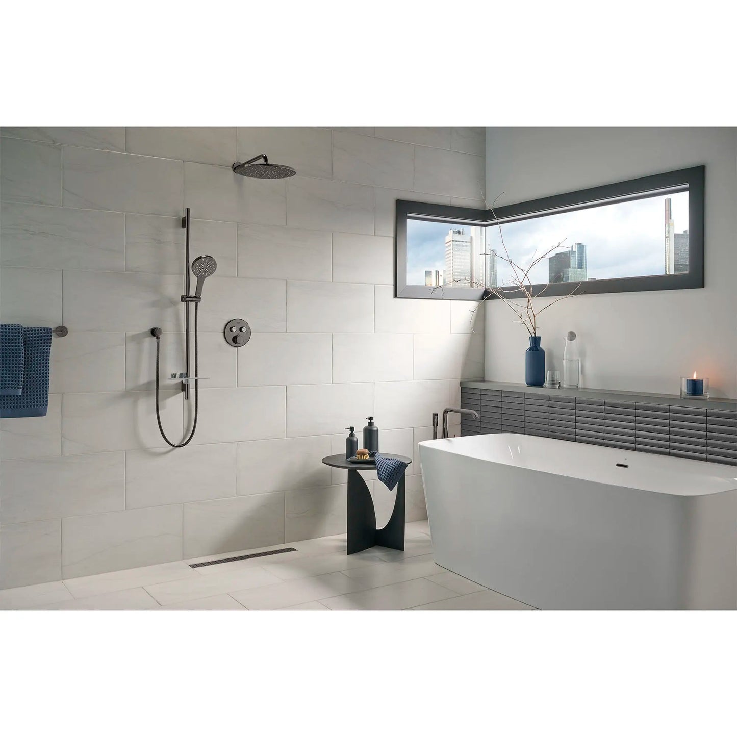 Grohe Rainshower 310 Mono Shower Head, 12" - 1 Spray, 6.6 L/min (1.75 gpm) - 26569