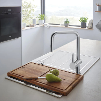 Grohe Minta Single-Handle Pull Down Kitchen Faucet Dual Spray 1.75 gpm - 32319