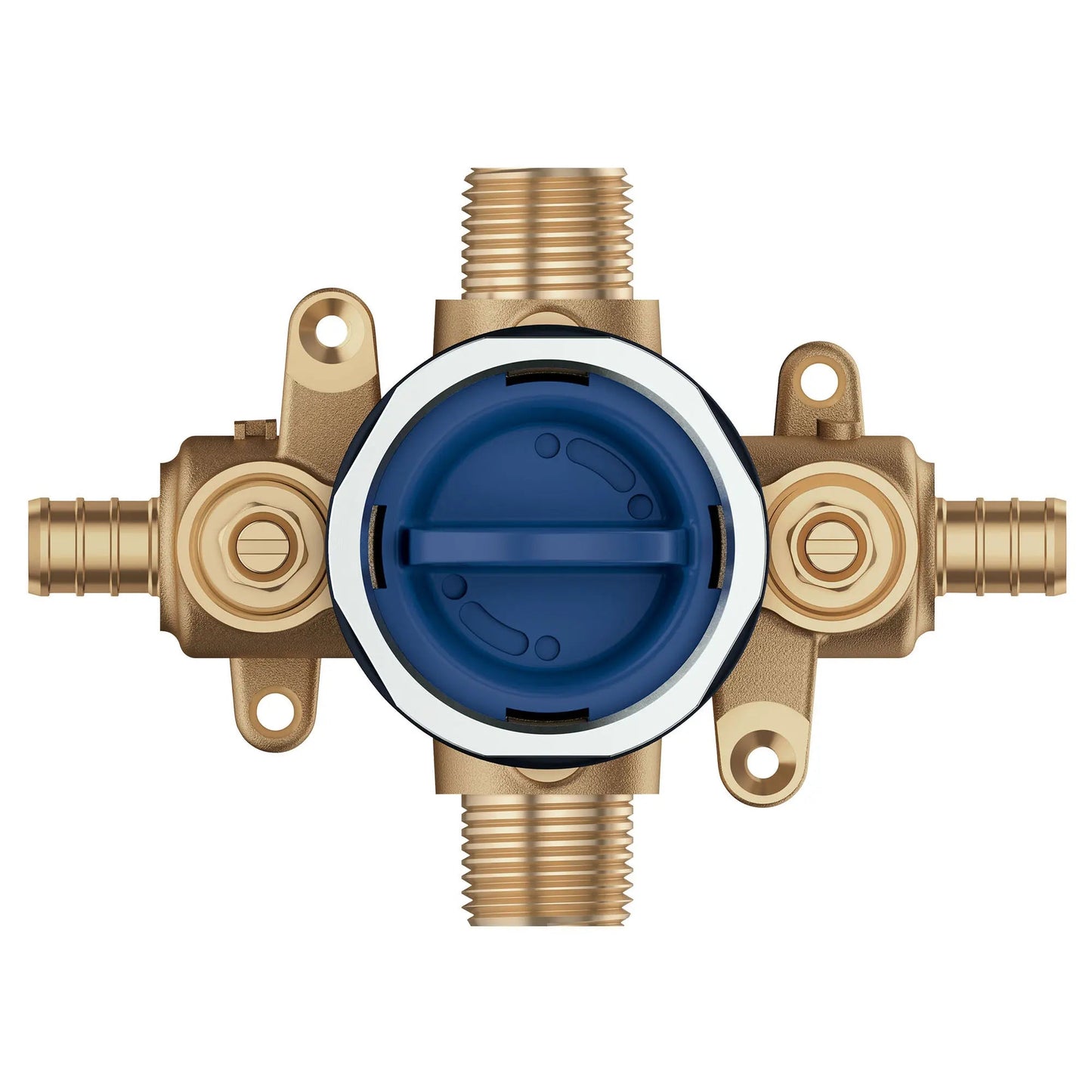 Grohe GrohSafe Pressure Balance Rough-In Valve 1/2" PEX Crimp (ASTM F1960) Inlets - 35111