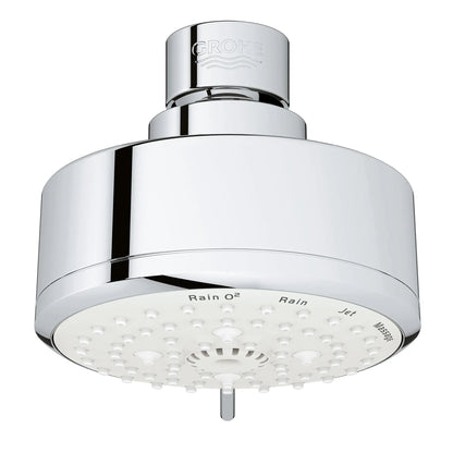 Grohe Tempesta Cosmopolitan 100 Shower Head, 4" - 4 Sprays, 6.6 L/min (1.75 gpm) - 26043