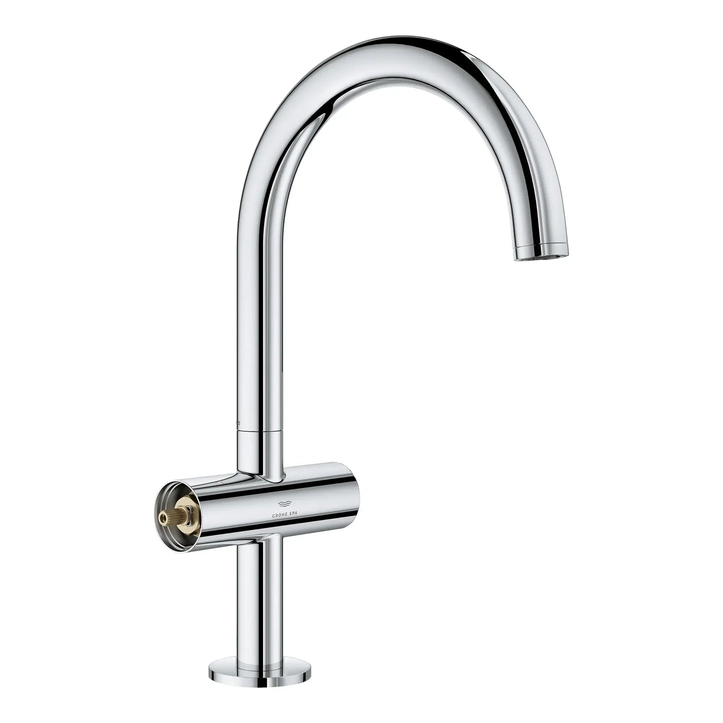 Grohe Atrio New Single Hole Two-Handle L-Size Bathroom Faucet without Handles, 1.2 GPM (4.5 L/min) - 21146