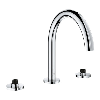 Grohe Atrio New 3-Hole 2-Handle Deck Mount Roman Tub Faucet without Handles - 25273