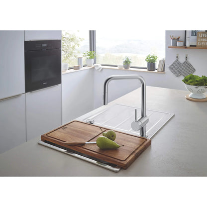 Grohe Minta Single-Handle Pull Down Kitchen Faucet Dual Spray 1.75 gpm - 32319