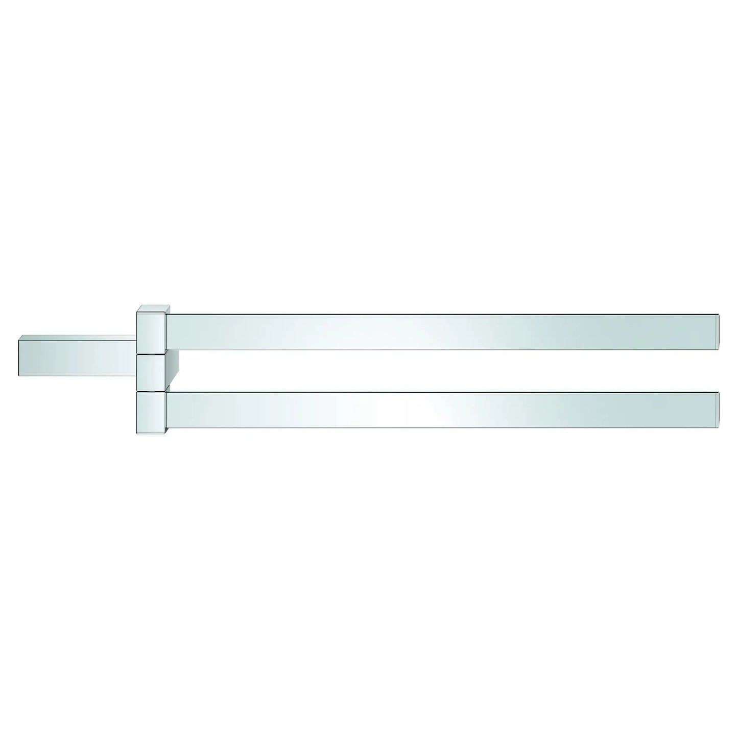 Grohe Selection Cube 15 3/4" Double Towel Bar - 40768