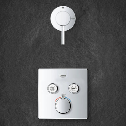Grohe Grohtherm SmartControl Dual Function Thermostatic Valve Trim - 29141