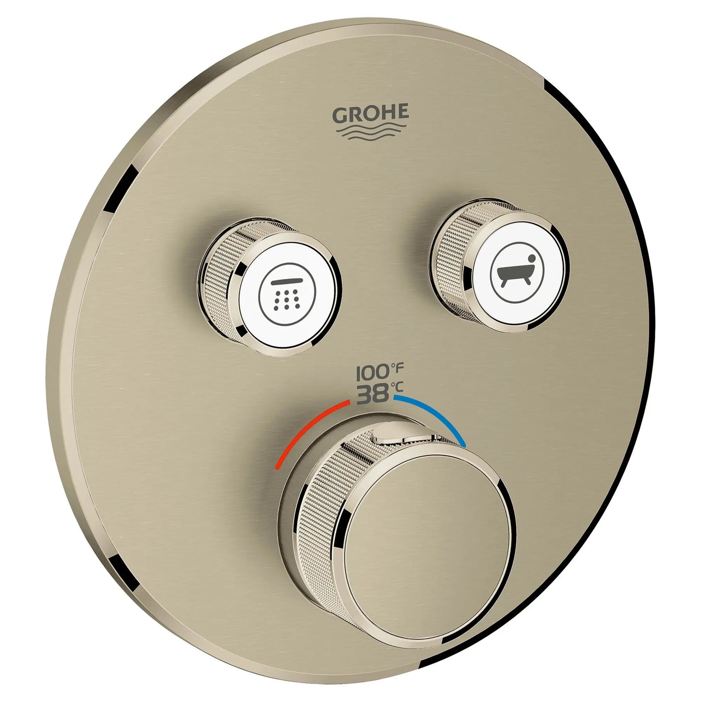 Grohe Grohtherm SmartControl Dual Function Thermostatic Valve Trim - 29137