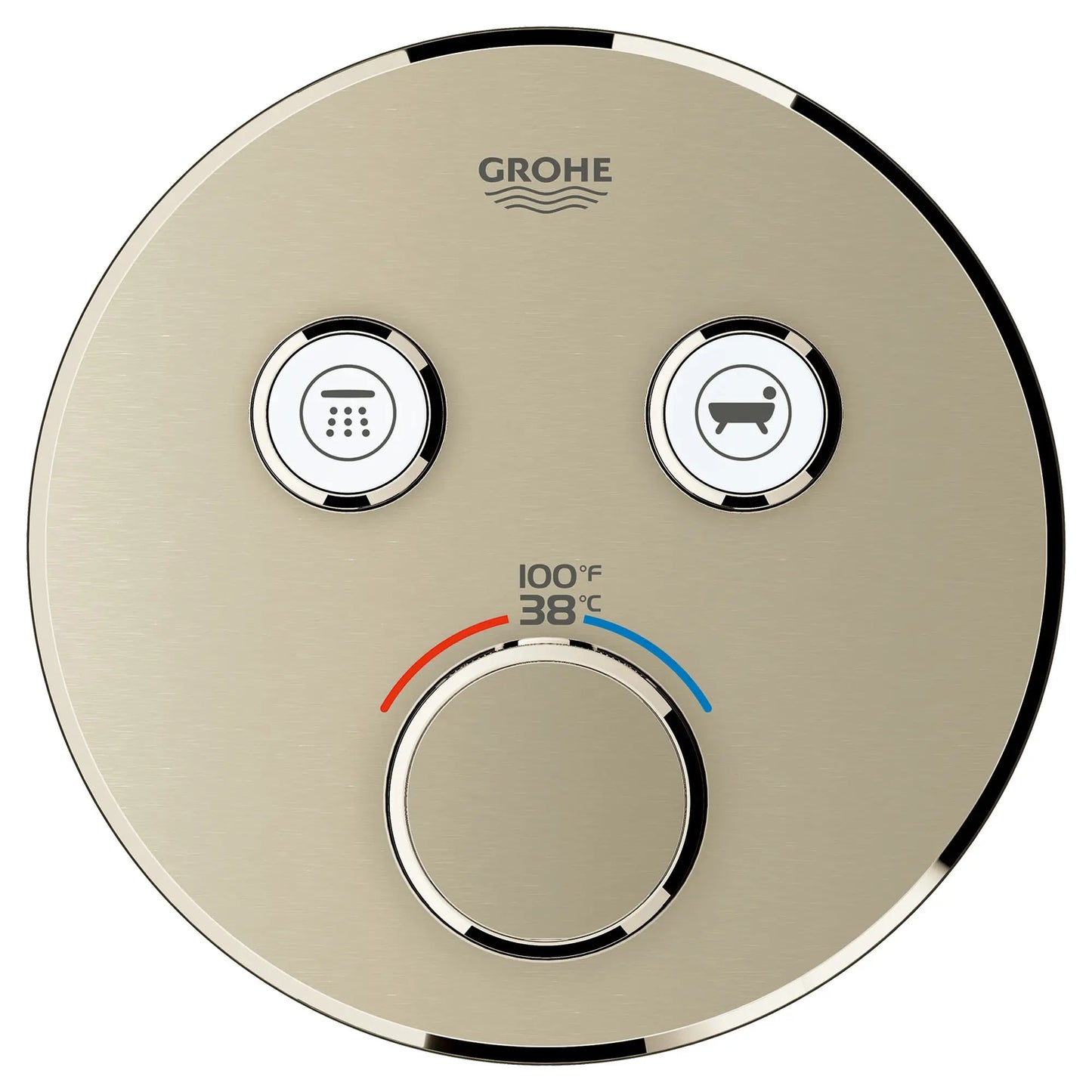 Grohe Grohtherm SmartControl Dual Function Thermostatic Valve Trim - 29137