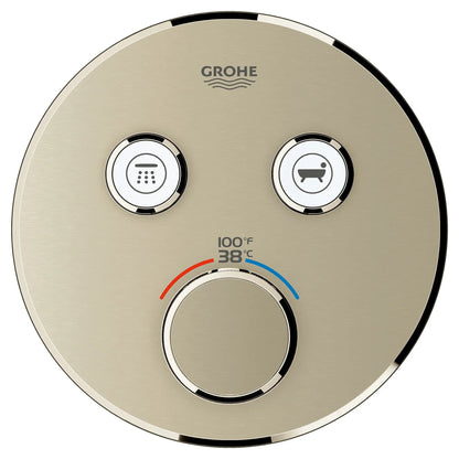 Grohe Grohtherm SmartControl Dual Function Thermostatic Valve Trim - 29137