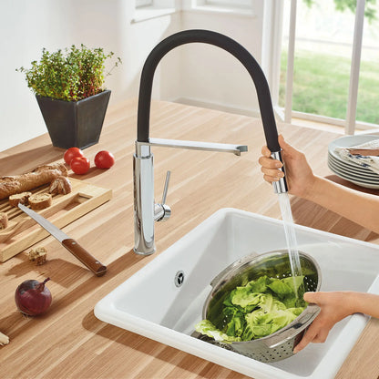 Grohe Concetto Single-Handle Semi-Pro Dual Spray Kitchen Faucet (1.75 gpm) - 31492