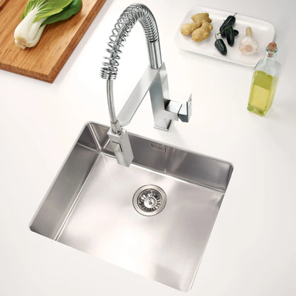 Grohe Eurocube Single-Handle Semi-Pro Dual Spray Kitchen Faucet 1.75 GPM