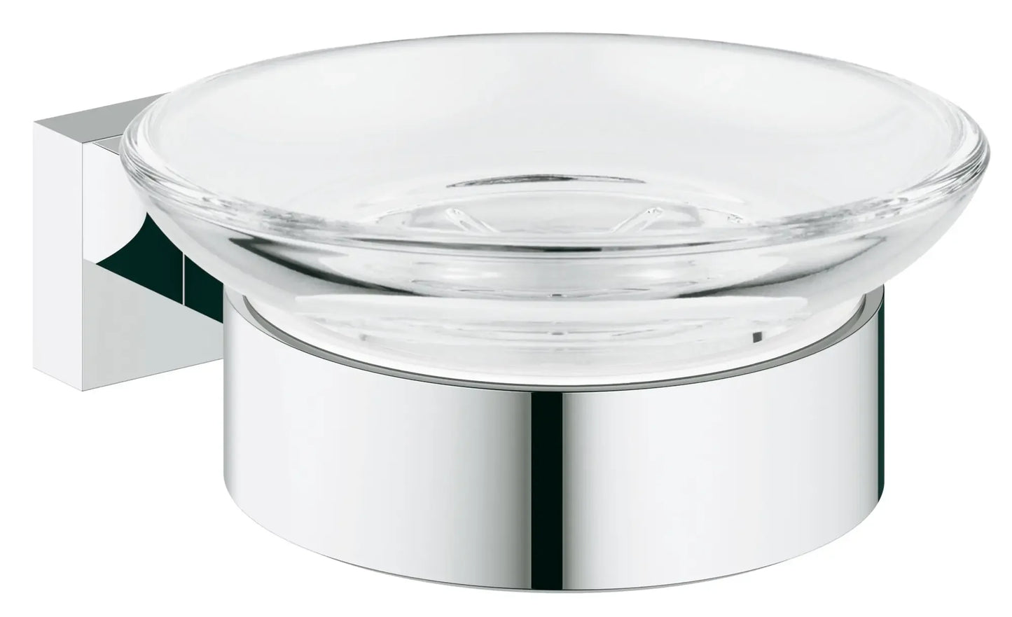 Grohe Essentials Cube Soap Dish with Holder - 40754