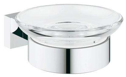 Grohe Essentials Cube Soap Dish with Holder - 40754