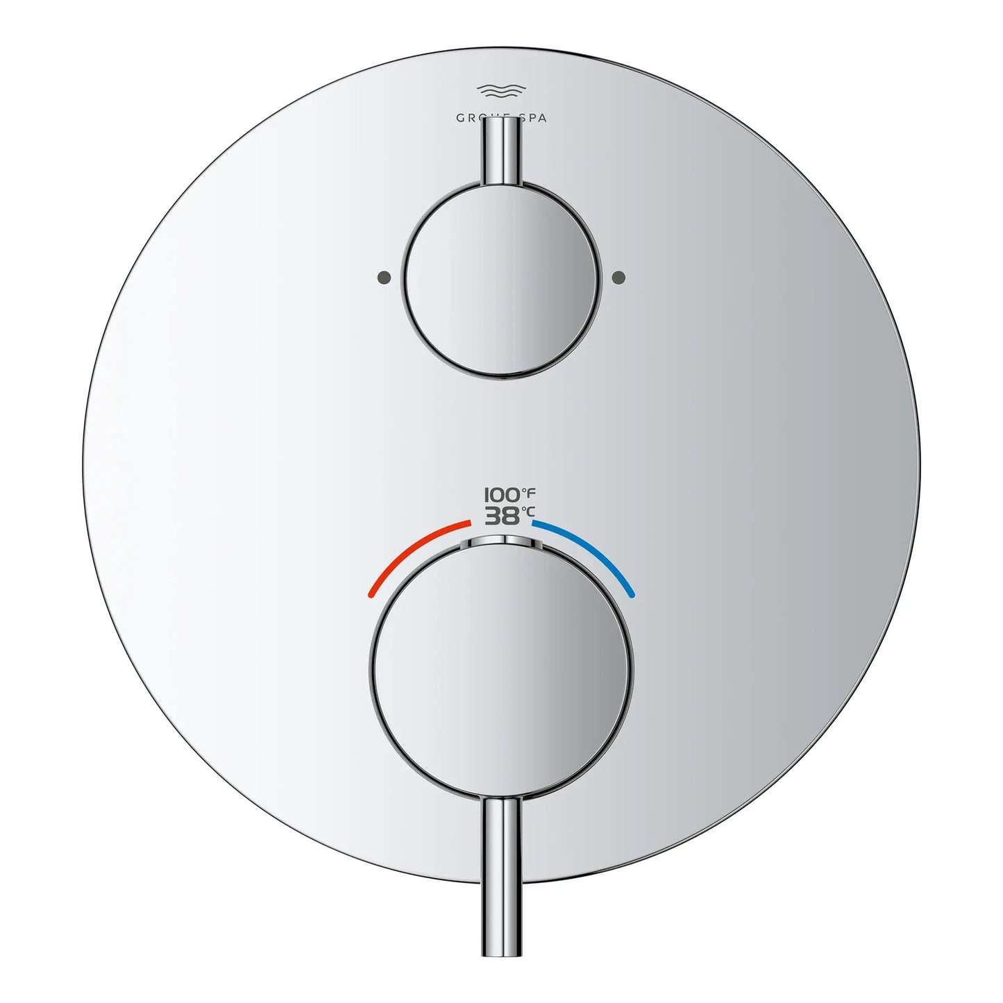 Grohe Atrio New Dual Function 2-Handle Thermostatic Valve Trim - 24361