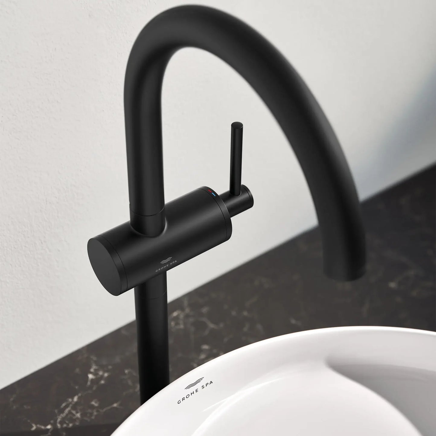 Grohe Atrio New Single Hole Single-Handle L-Size Bathroom Faucet, 1.2 GPM (4.5 L/min) - 24350