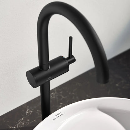 Grohe Atrio New Single Hole Single-Handle L-Size Bathroom Faucet, 1.2 GPM (4.5 L/min) - 24350