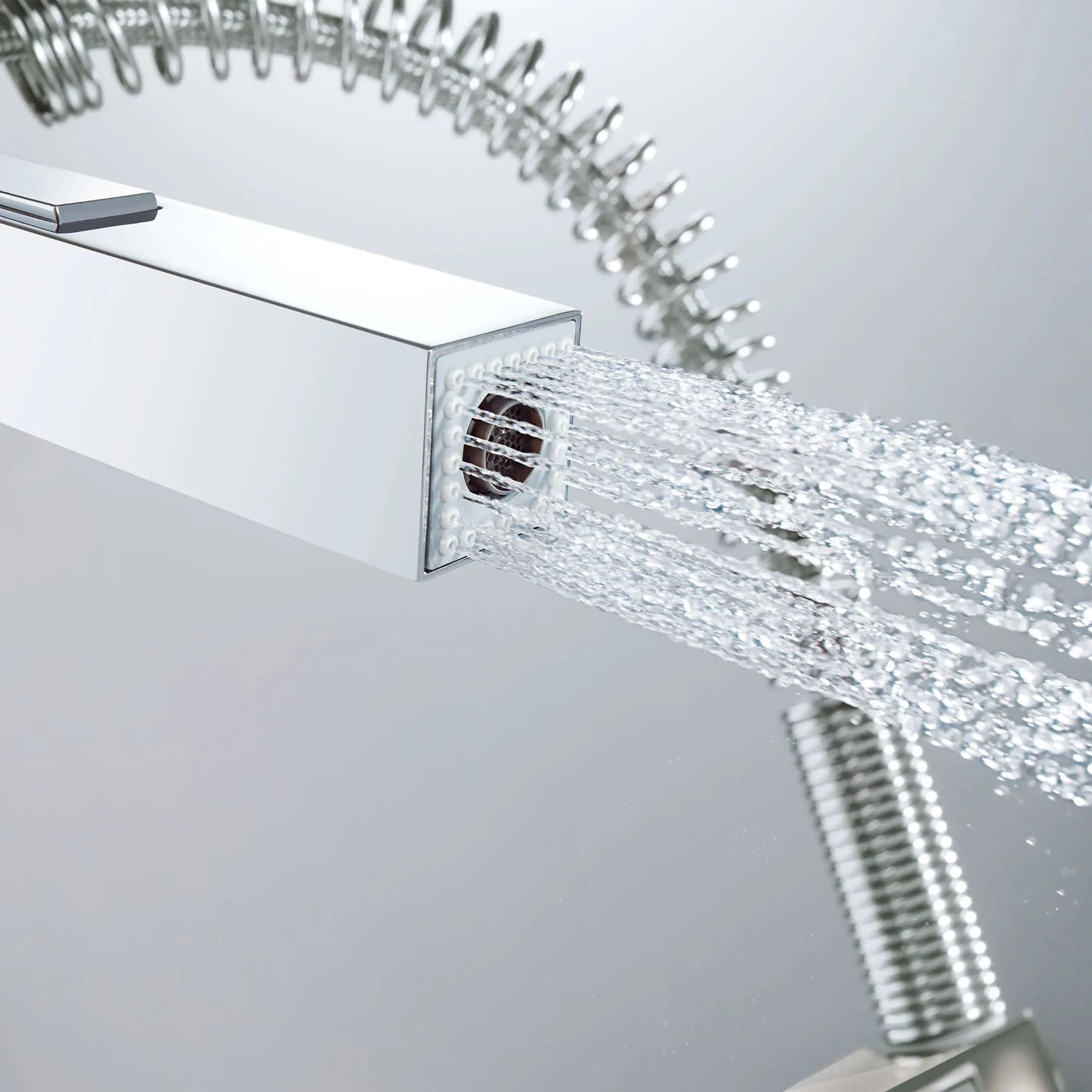 Grohe Eurocube Single-Handle Semi-Pro Dual Spray Kitchen Faucet 1.75 GPM