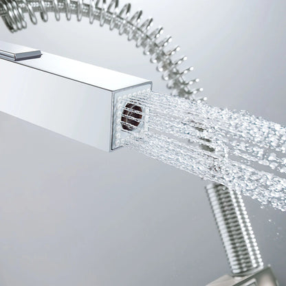 Grohe Eurocube Single-Handle Semi-Pro Dual Spray Kitchen Faucet 1.75 GPM