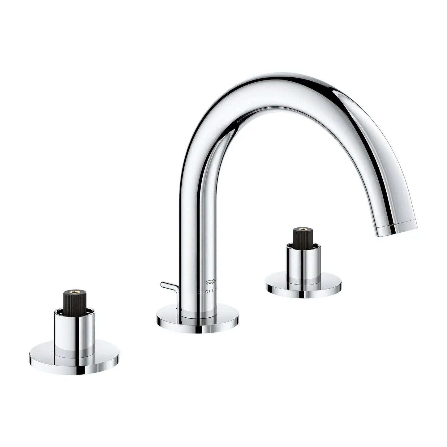 Grohe Atrio New 8-inch Widespread 2-Handle S-Size Bathroom Faucet without Handles, 1.2 GPM