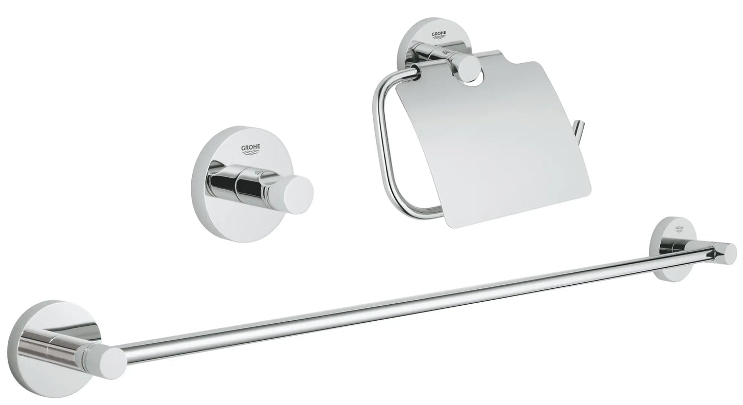 Grohe Essentials 3-in-1 Accessory Set - 40775