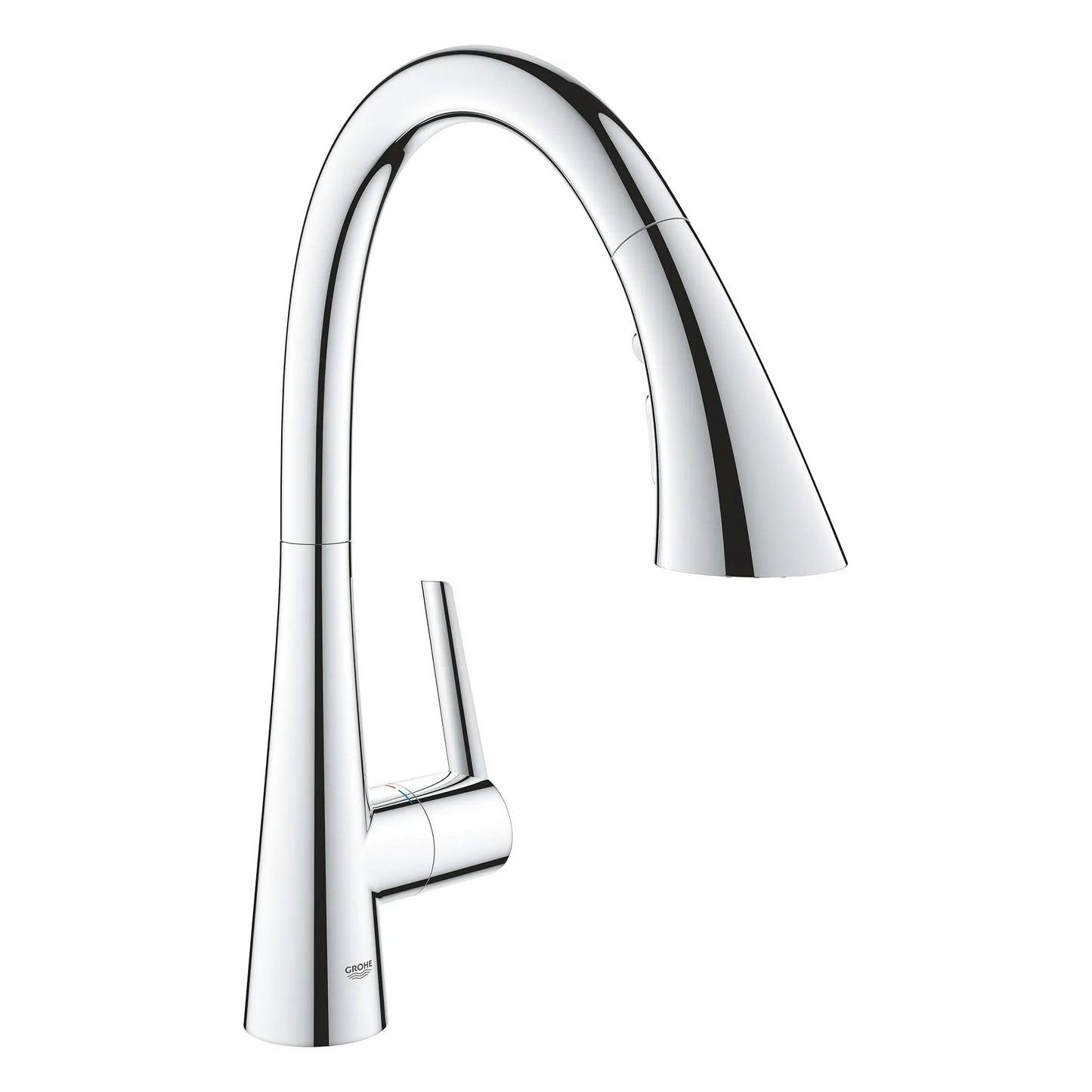 Grohe Zedra Single-Handle Pull Down Kitchen Faucet Triple Spray (1.75 gpm) - 32298