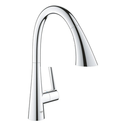 Grohe Zedra Single-Handle Pull Down Kitchen Faucet Triple Spray (1.75 gpm) - 32298