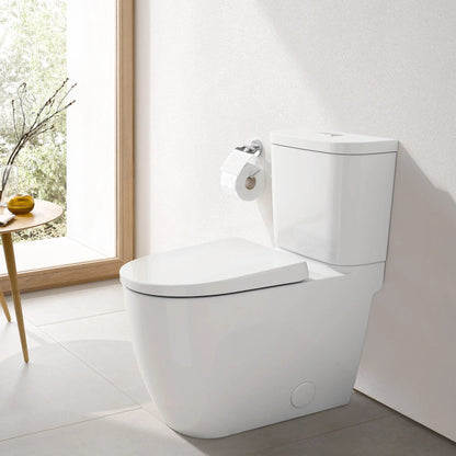 Grohe Essence 2-Piece 4.8 Lpf (1.28 Gpf) Right-Hand Trip Lever Right Height Elongated Toilet - 39676