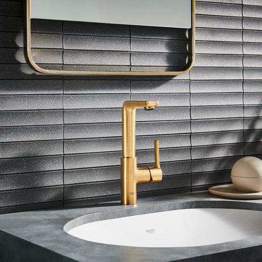 Grohe Lineare Single Hole Single-Handle L-Size Bathroom Faucet 4.5 L/min (1.2 gpm) - 23825