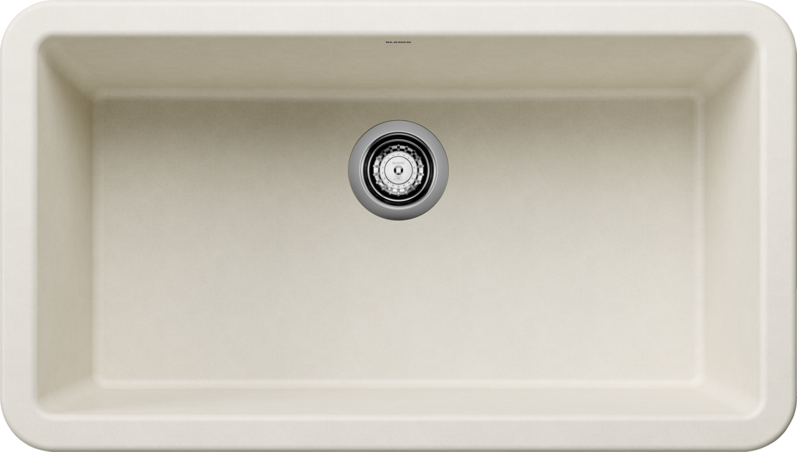 Blanco Ikon 33 Single Bowl Undermount Apron Front Silgranit Kitchen Sink