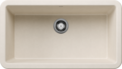 Blanco Ikon 33 Single Bowl Undermount Apron Front Silgranit Kitchen Sink