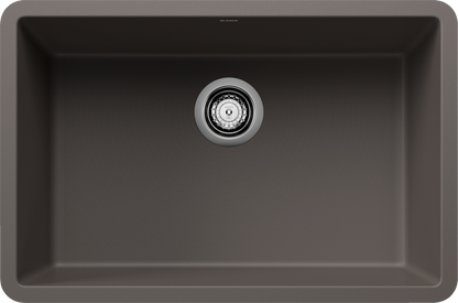 Blanco Precis 27 Single Bowl Undermount Kitchen Sink - Volcano Gray